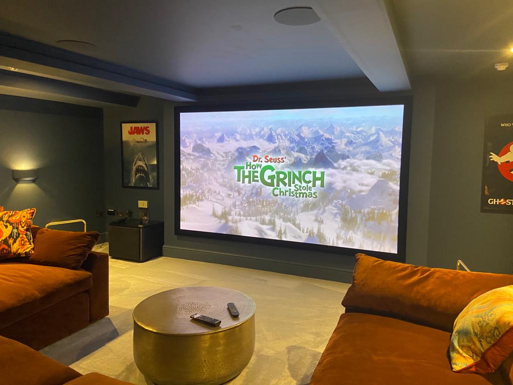 christmas cinema room